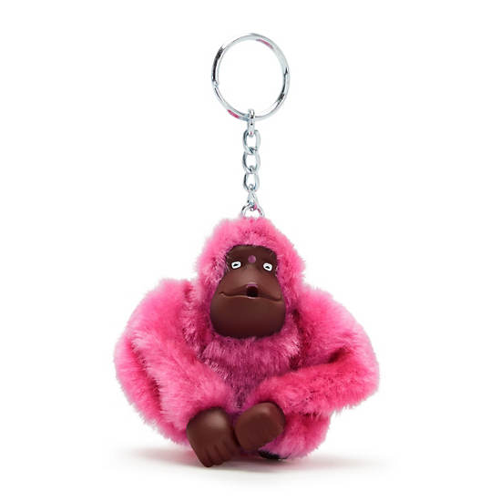 Kipling Sven Monkey Keychain Kiegészítők Rózsaszín Lila | HU 2002BE